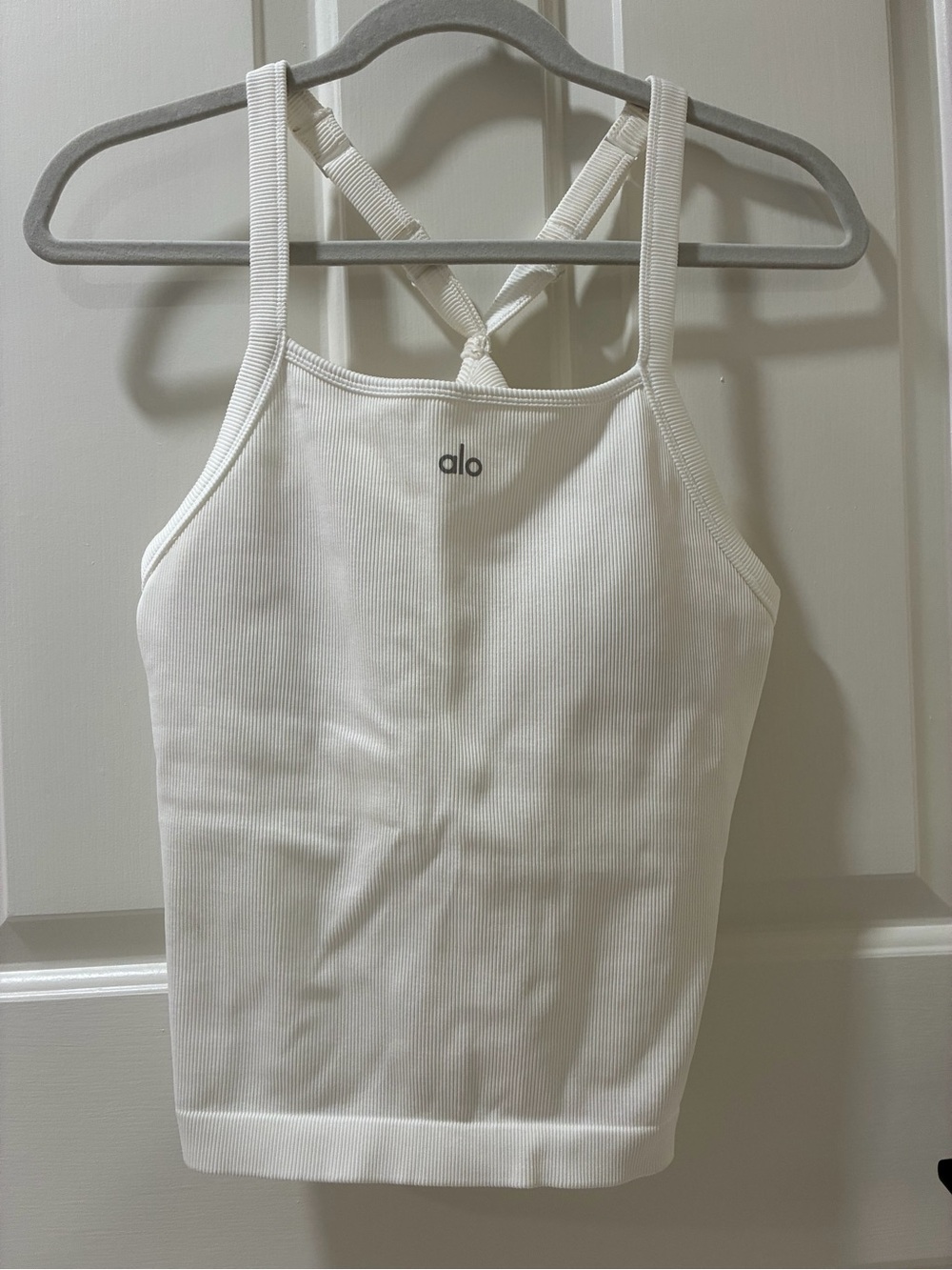 ALO Seamless Ribbed Favorite Full Length Bra Tank